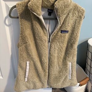 Patagonia Beige Sherpa Vest